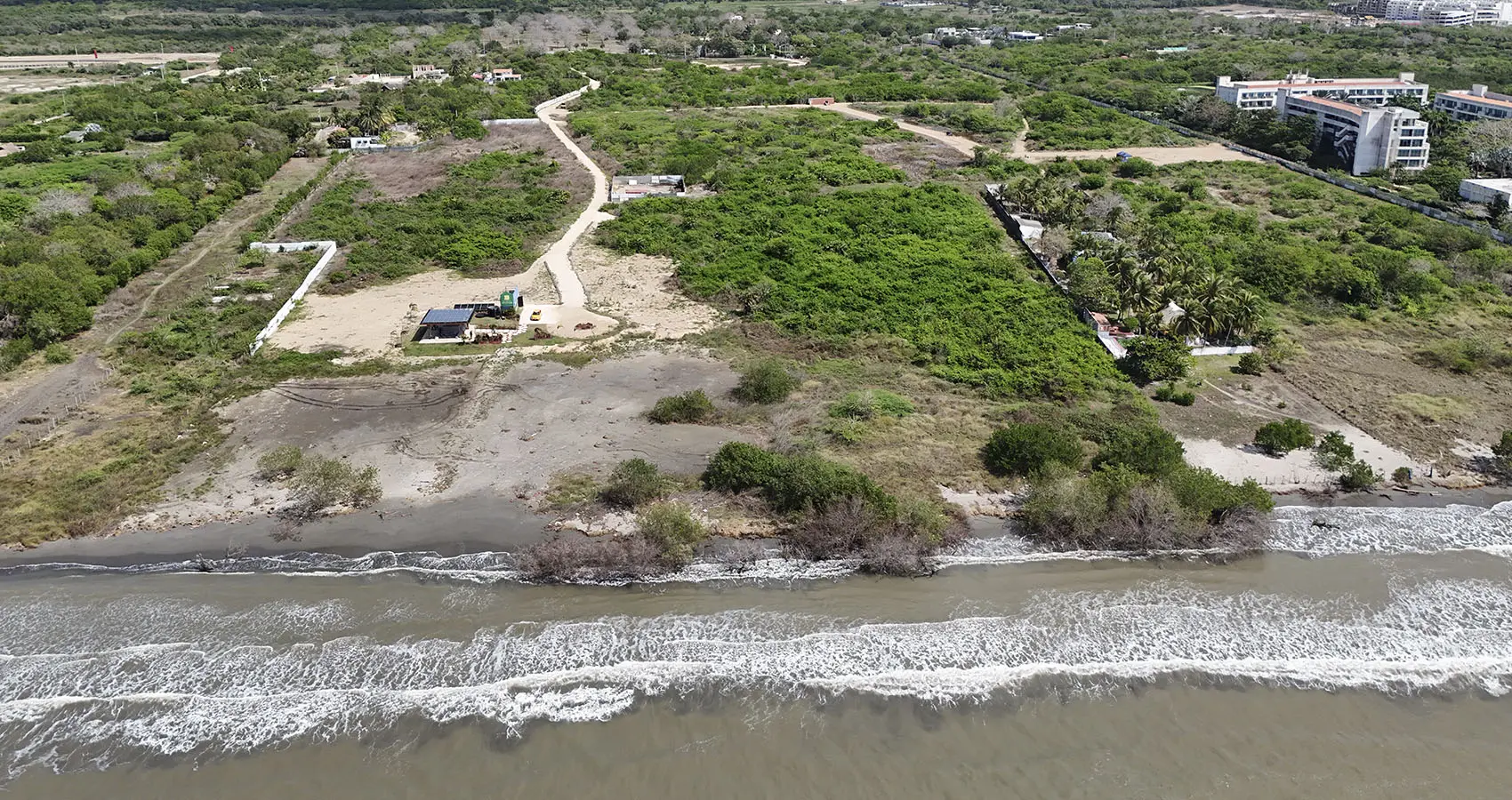 Foto del proyecto Ísola Praia en avance de obra febrero de 2026