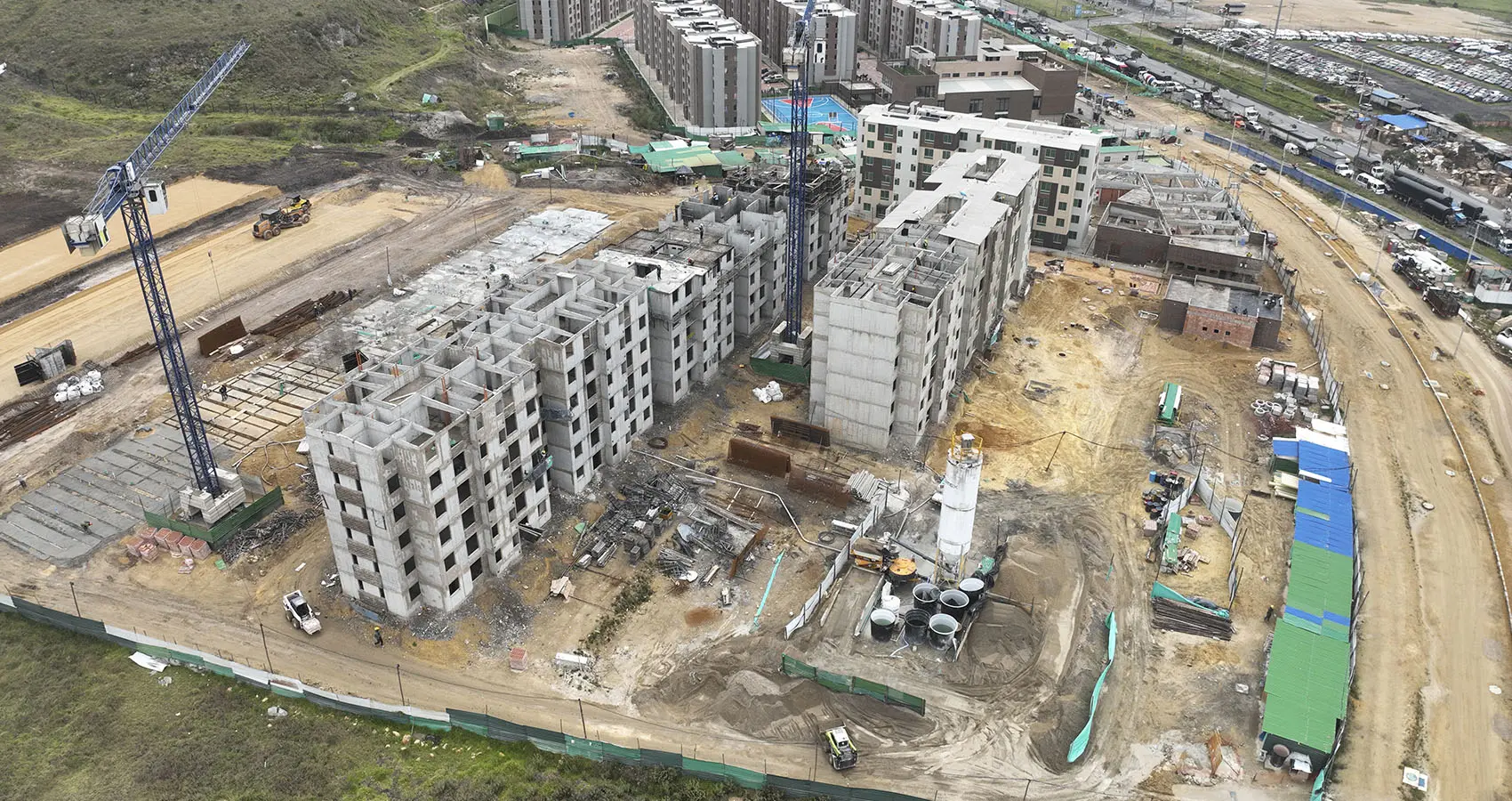 Foto del proyecto Parques del vínculo en avance de obra febrero de 2026