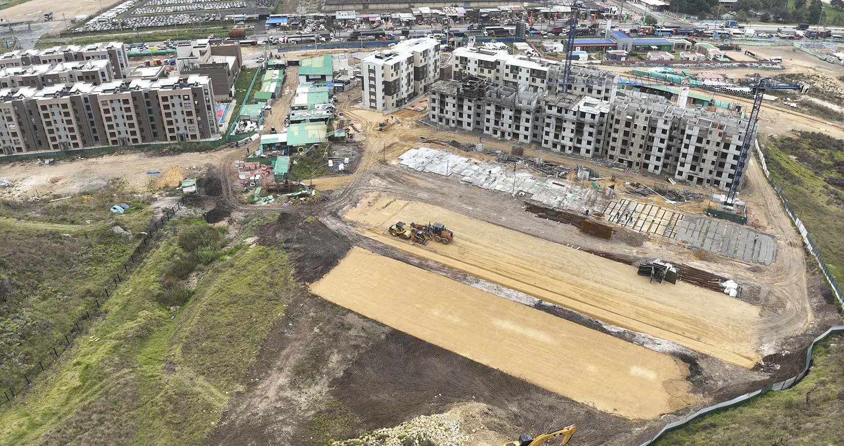 Foto del proyecto Parques del vínculo en avance de obra febrero de 2026
