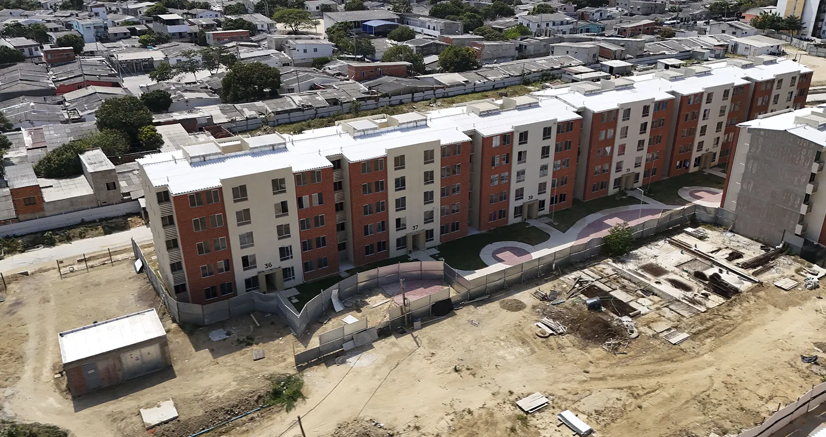 Foto del proyecto Puerto Campana en avance de obra febrero de 2026