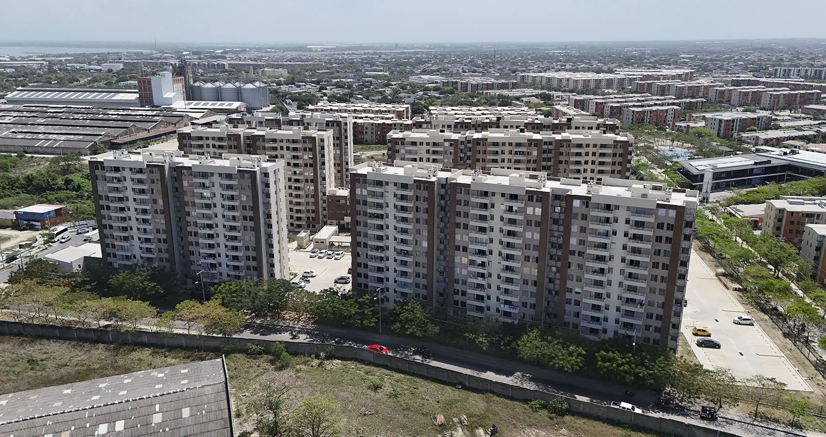 Foto del proyecto Puerto Guitarra en avance de obra febrero de 2026