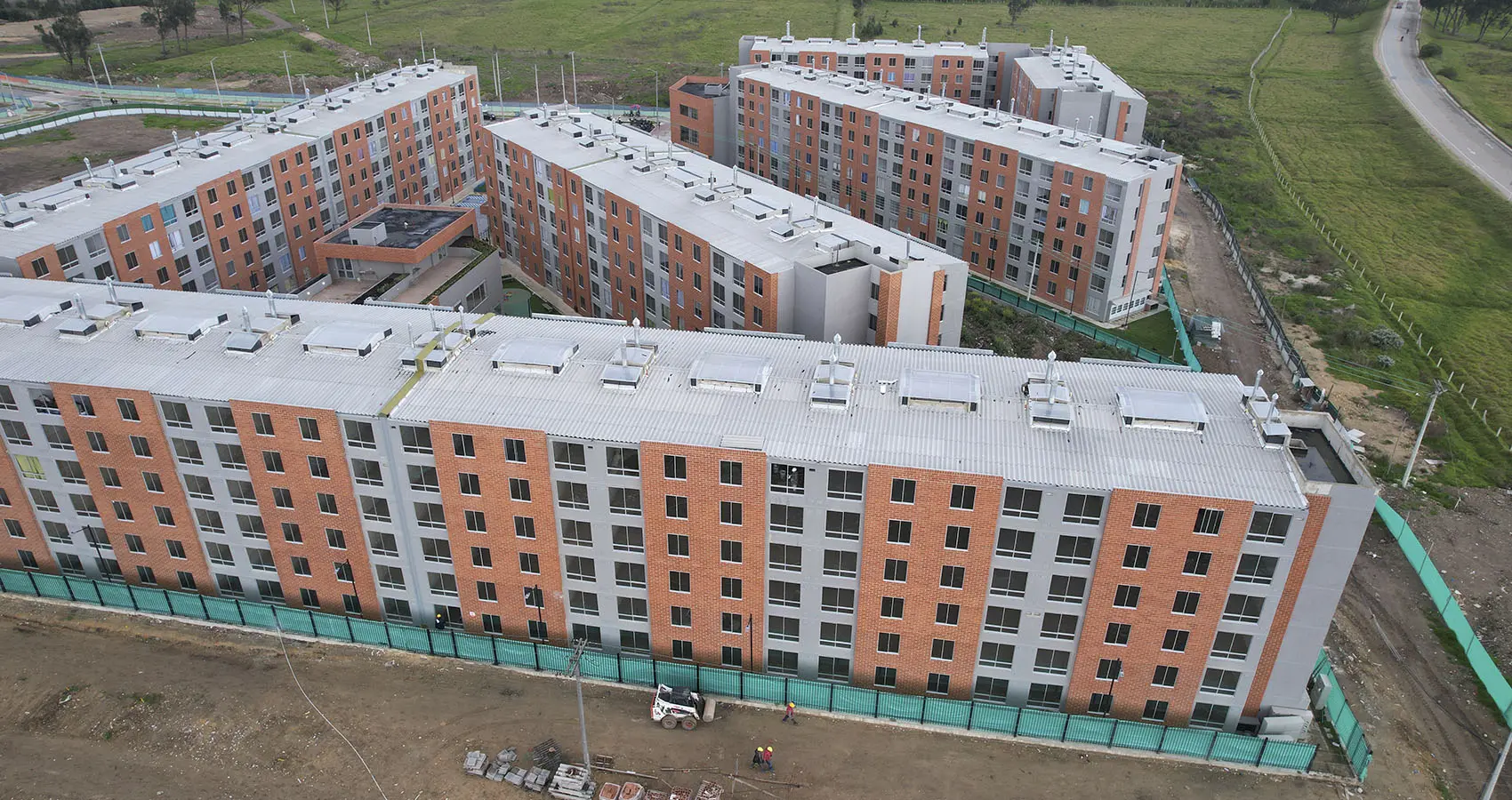 Foto del proyecto Rosa Turquesa en avance de obra febrero de 2026