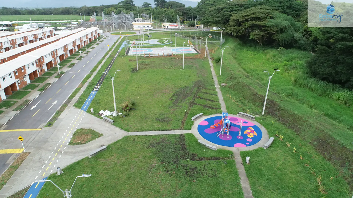 Foto del Macroproyecto Entreríos en avance de obra enero de 2026