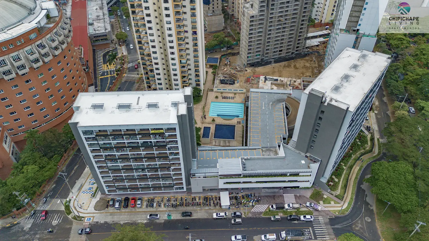 Foto del proyecto Chipichape Living en avance de obra marzo de 2026