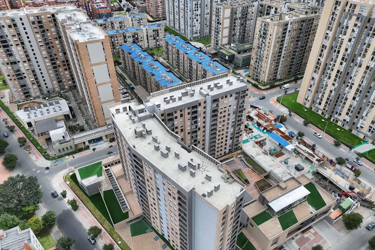 Foto del proyecto Álamo Veramonte en avance de obra marzo de 2026