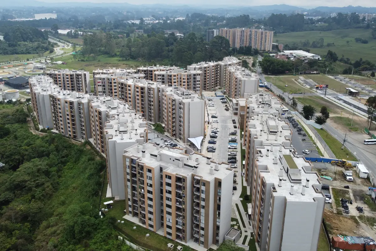 Foto de avance de obra marzo 2026 del Proyecto Bosque Robledal