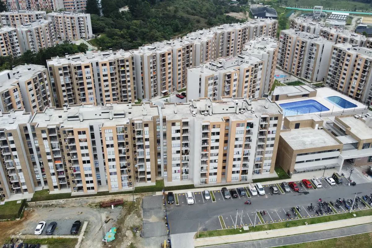 Foto de avance de obra marzo 2026 del Proyecto Bosque Robledal
