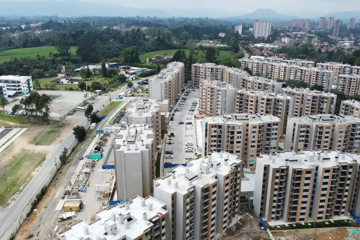 Foto de avance de obra marzo 2026 del Proyecto Bosque Robledal