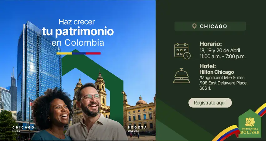 Banner Feria de Vivienda en Chicago