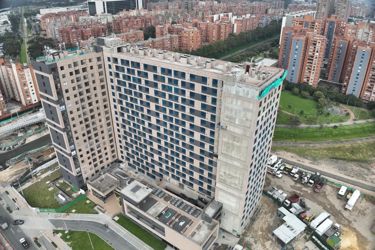 Foto del proyecto Central 68 en avance de obra marzo de 2026
