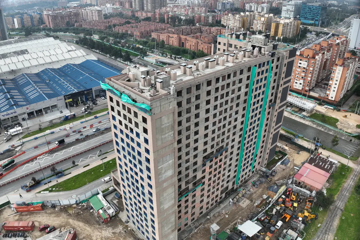 Foto del proyecto Central 68 en avance de obra marzo de 2026