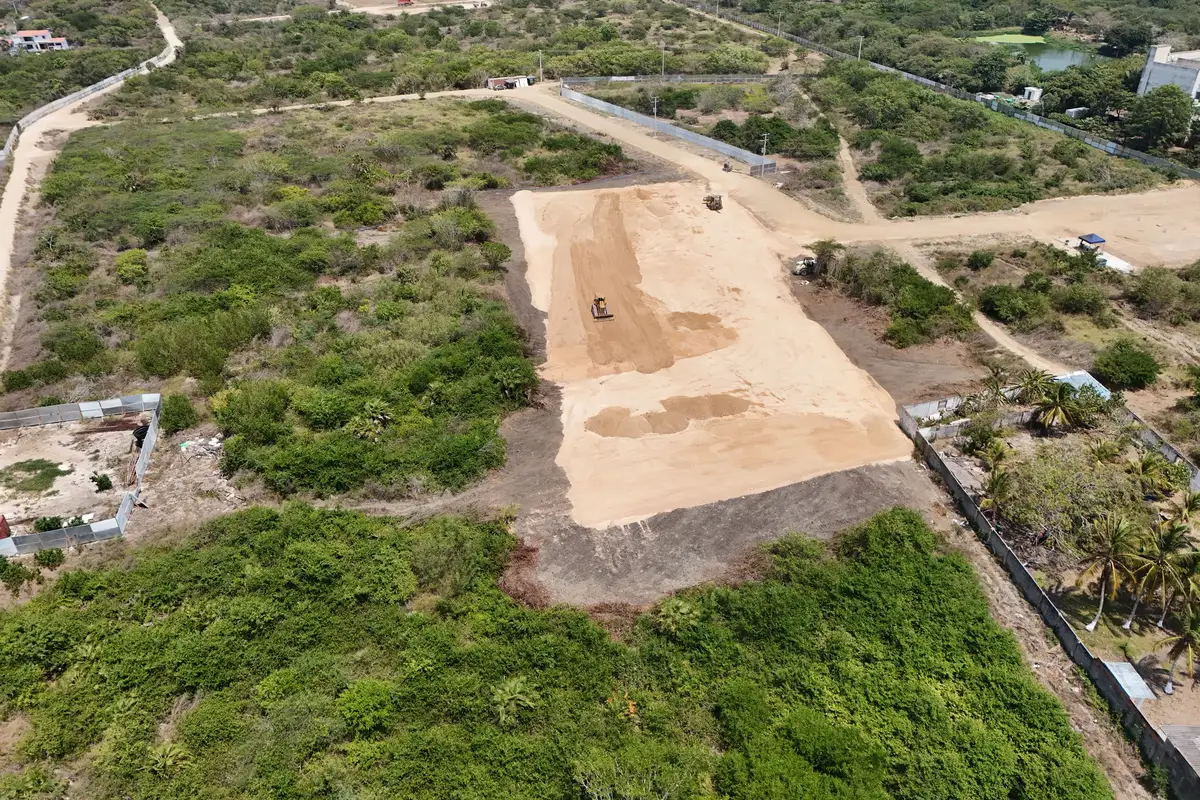 Foto del proyecto Ísola Praia en avance de obra marzo de 2026