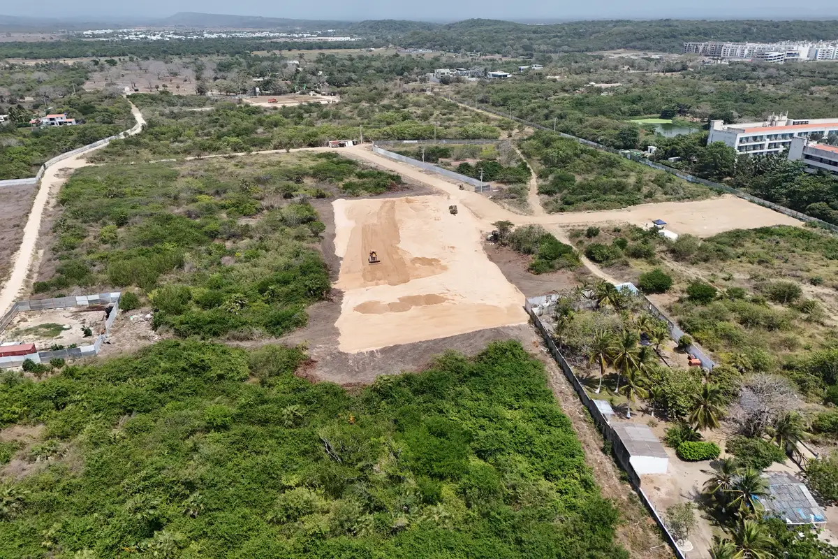 Foto del proyecto Ísola Praia en avance de obra marzo de 2026