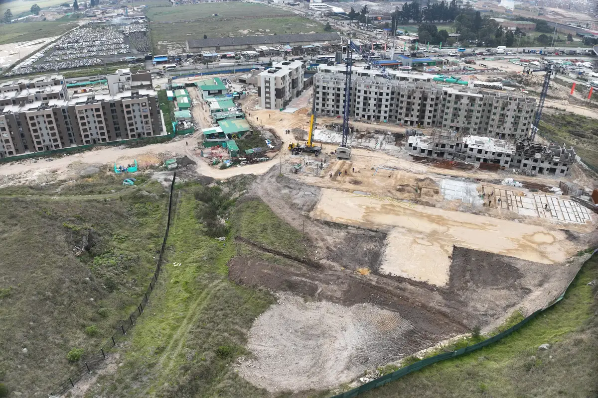 Foto del proyecto Parques del vínculo en avance de obra marzo de 2026