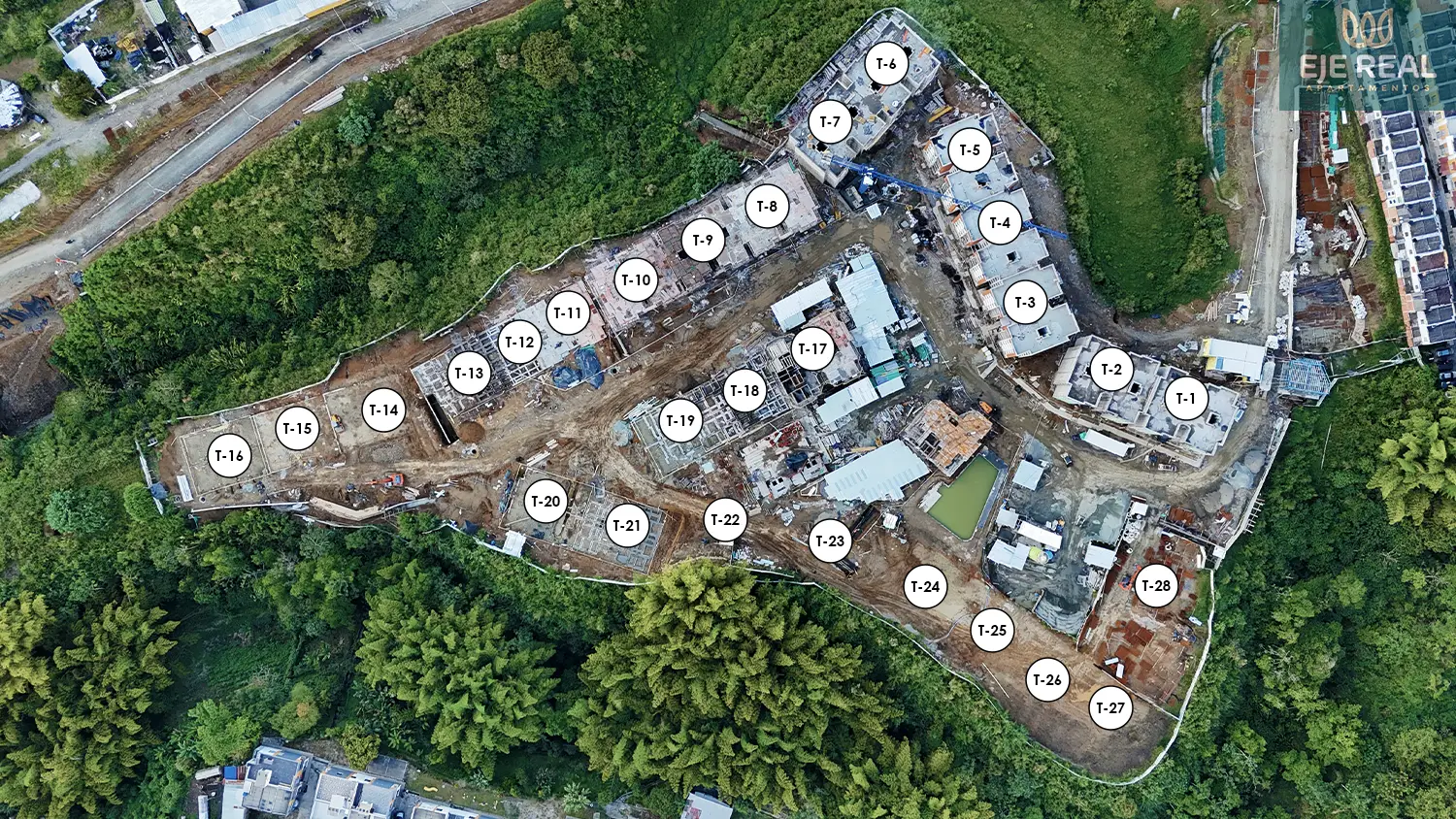 Foto del proyecto Ejereal en avance de obra abril de 2026