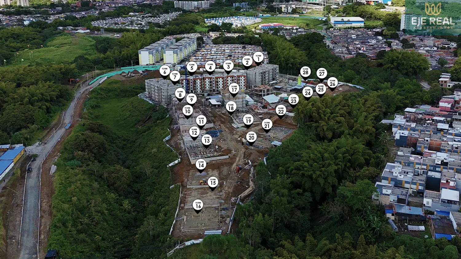 Foto del proyecto Ejereal en avance de obra abril de 2026