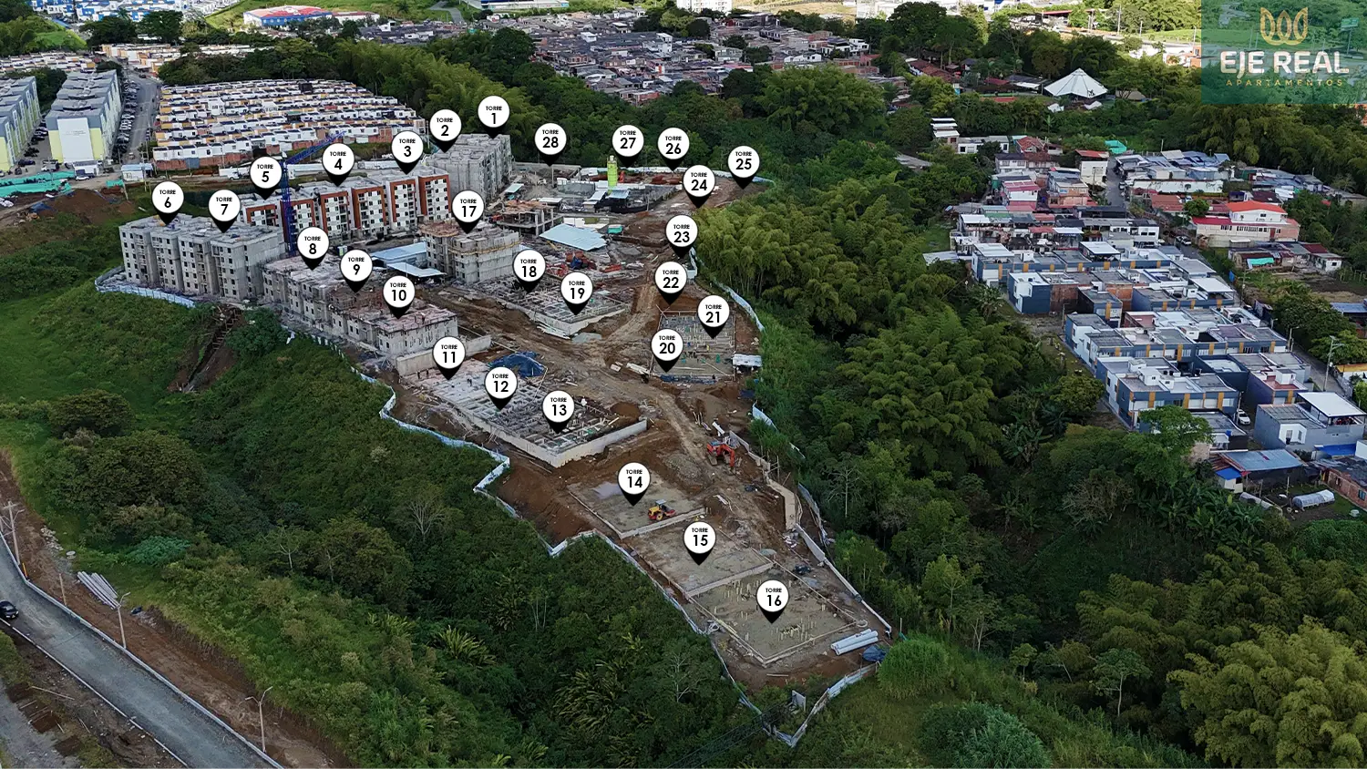 Foto del proyecto Ejereal en avance de obra abril de 2026