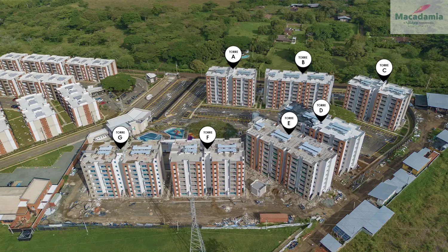 Foto del proyecto Macadamia en avance de obra abril de 2026