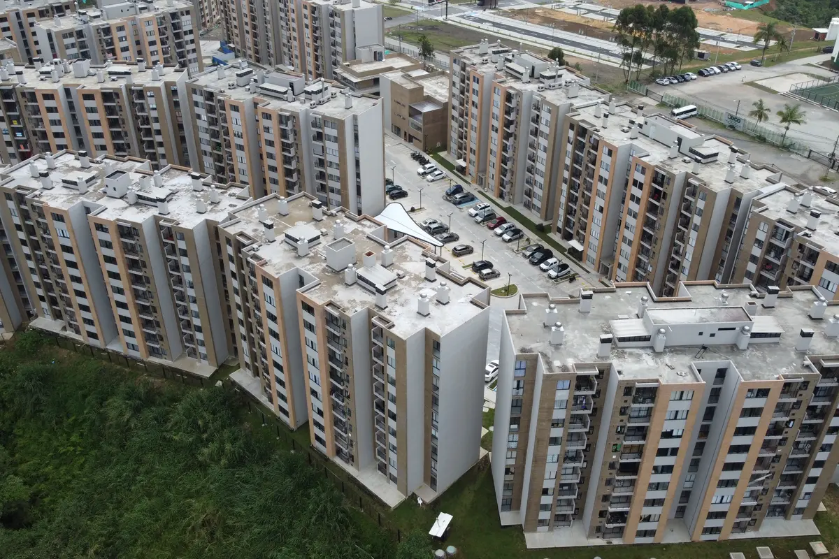 Foto de avance de obra abril 2026 del Proyecto Bosque Robledal