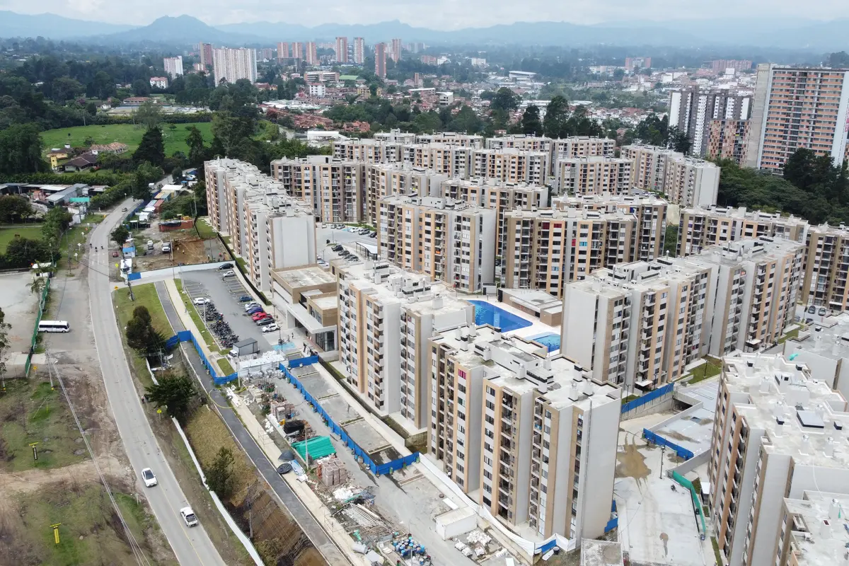 Foto de avance de obra abril 2026 del Proyecto Bosque Robledal