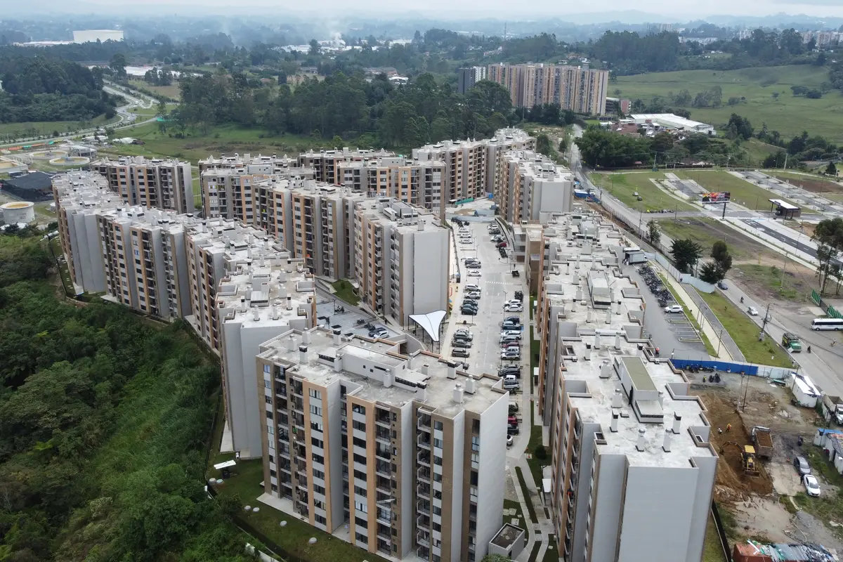 Foto de avance de obra abril 2026 del Proyecto Bosque Robledal