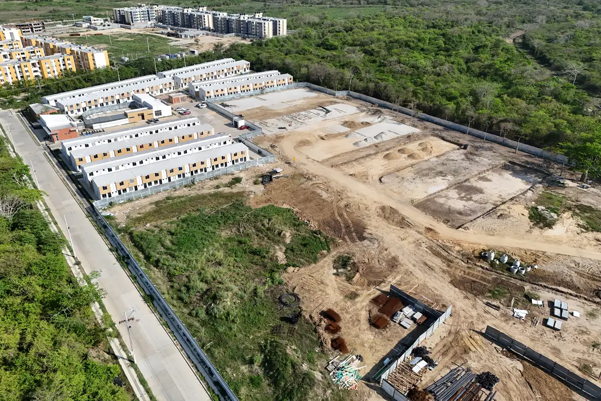 Foto del proyecto Casas de Portobelo en avance de obra abril de 2026