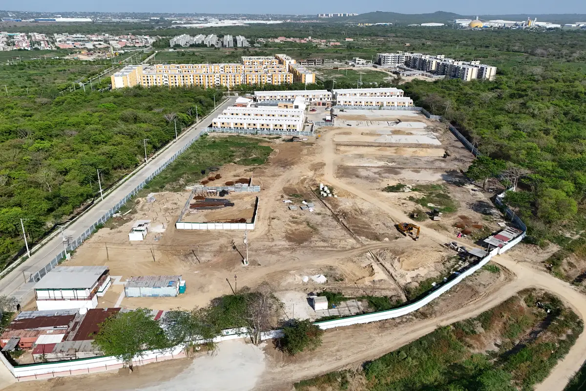 Foto del proyecto Casas de Portobelo en avance de obra abril de 2026