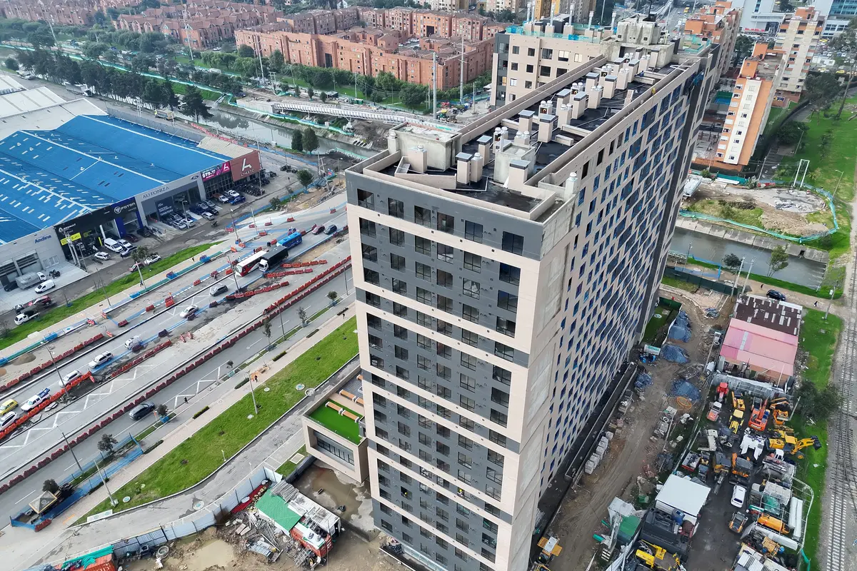 Foto del proyecto Central 68 en avance de obra abril de 2026