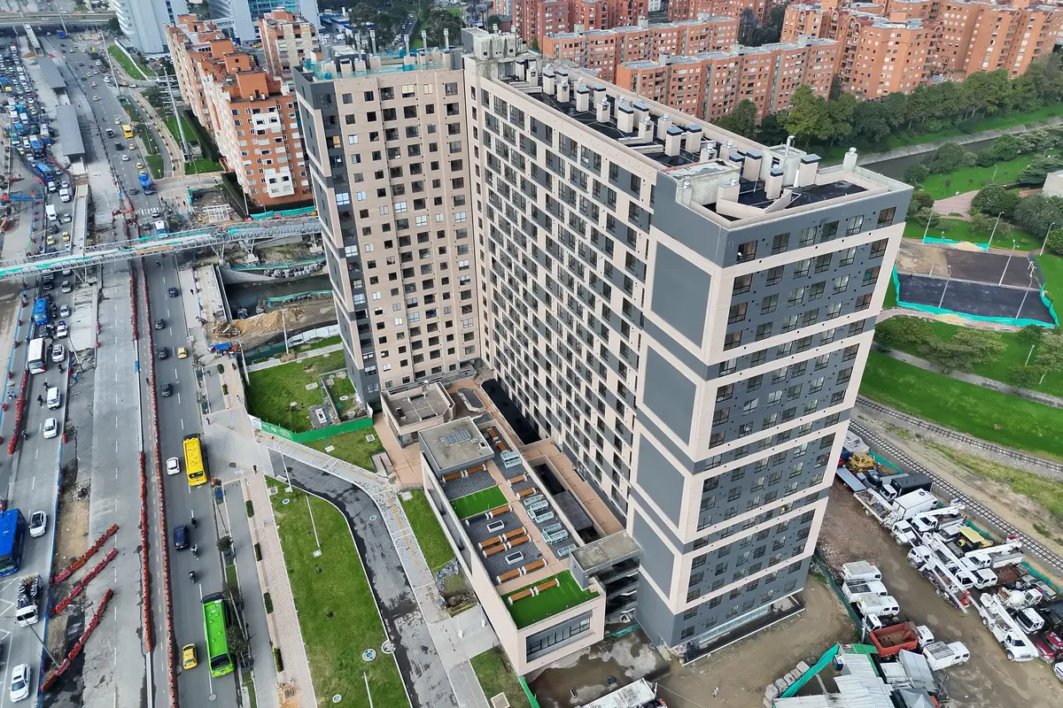 Foto del proyecto Central 68 en avance de obra abril de 2026