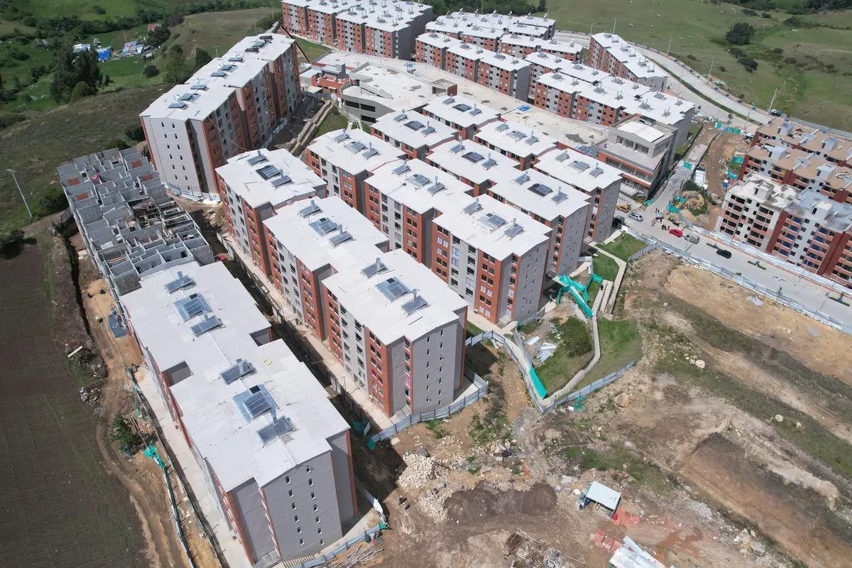 Foto del proyecto Las Violetas en avance de obra marzo de 2026