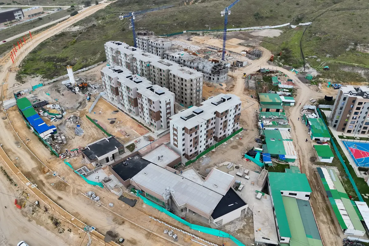 Foto del proyecto Parques del vínculo en avance de obra abril de 2026