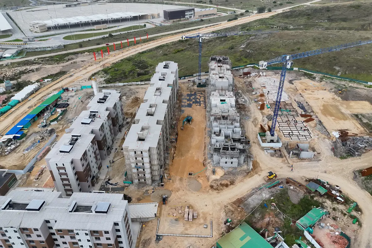 Foto del proyecto Parques del vínculo en avance de obra abril de 2026