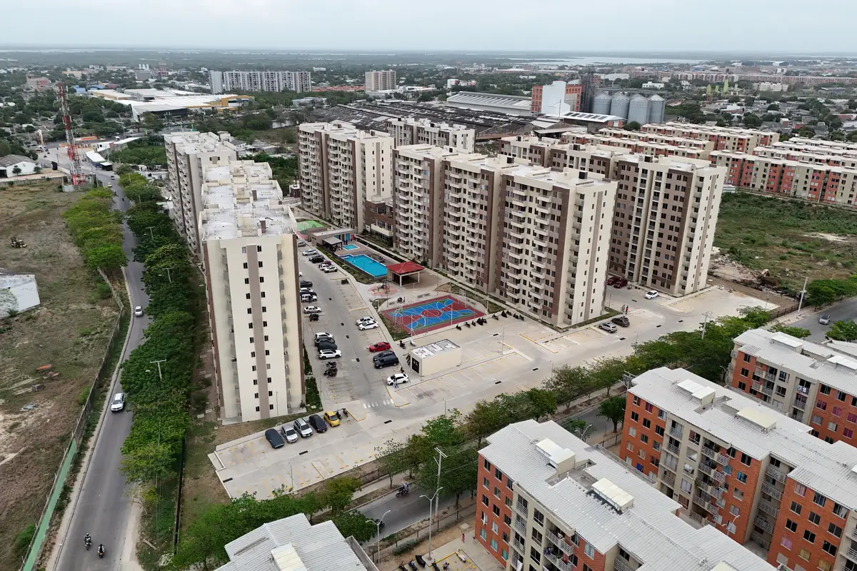 Foto del proyecto Puerto Guitarra en avance de obra abril de 2026