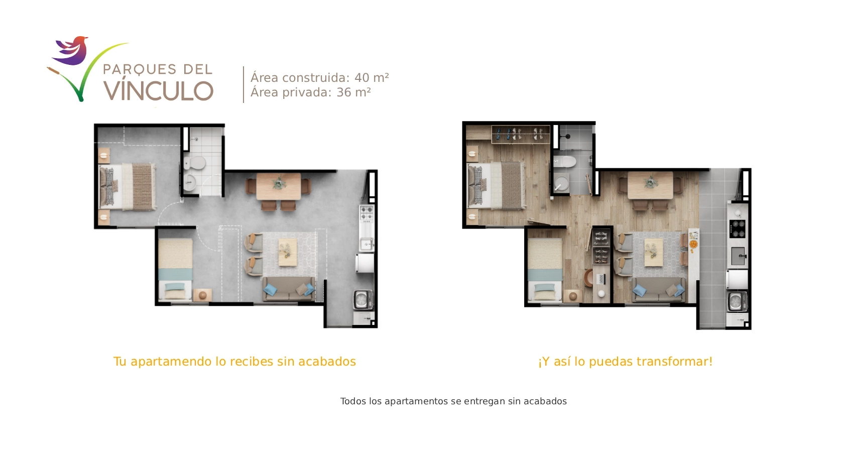 Apartamento tipo 40