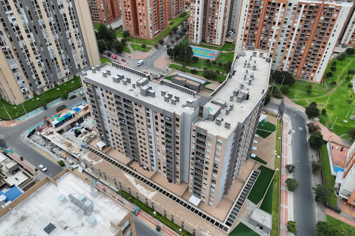 Foto del proyecto Álamo Veramonte en avance de obra mayo de 2026