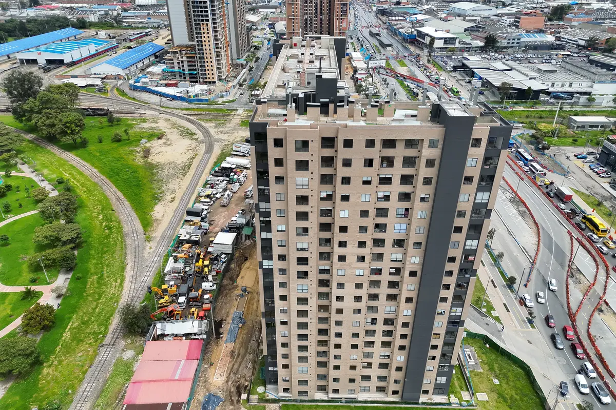 Foto del proyecto Central 68 en avance de obra junio de 2026
