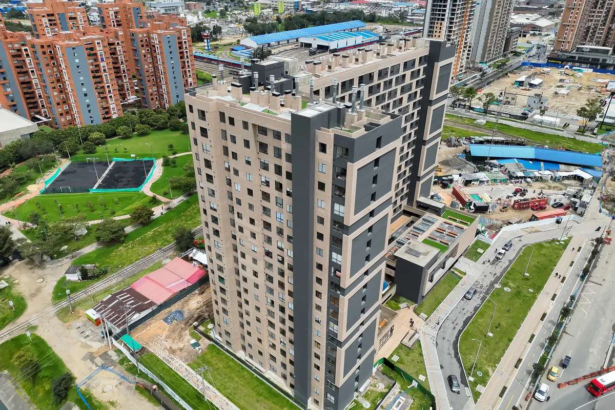 Foto del proyecto Central 68 en avance de obra junio de 2026