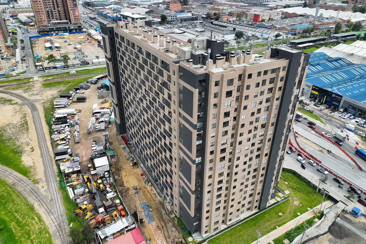 Foto del proyecto Central 68 en avance de obra junio de 2026