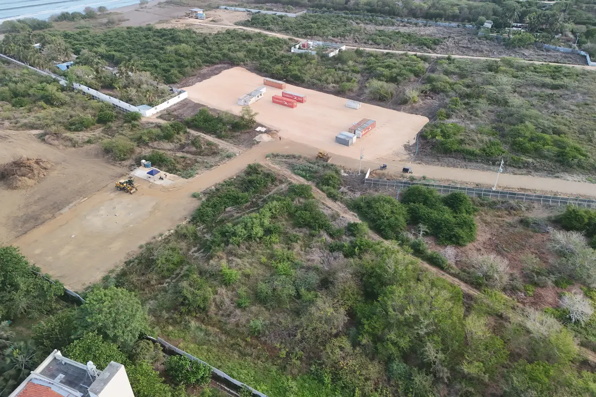 Foto del proyecto Ísola Praia en avance de obra mayo de 2026