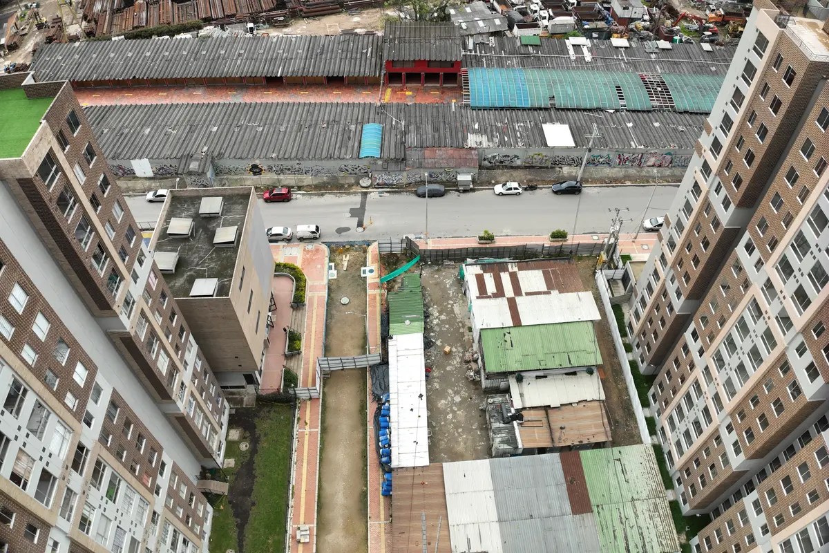 Foto del proyecto Senderos de Fontibón en avance de obra junio de 2026