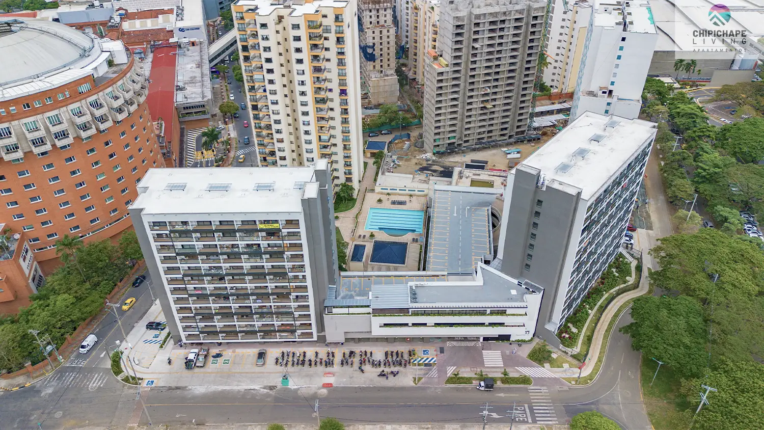 Foto del proyecto Chipichape Living en avance de obra mayo de 2026