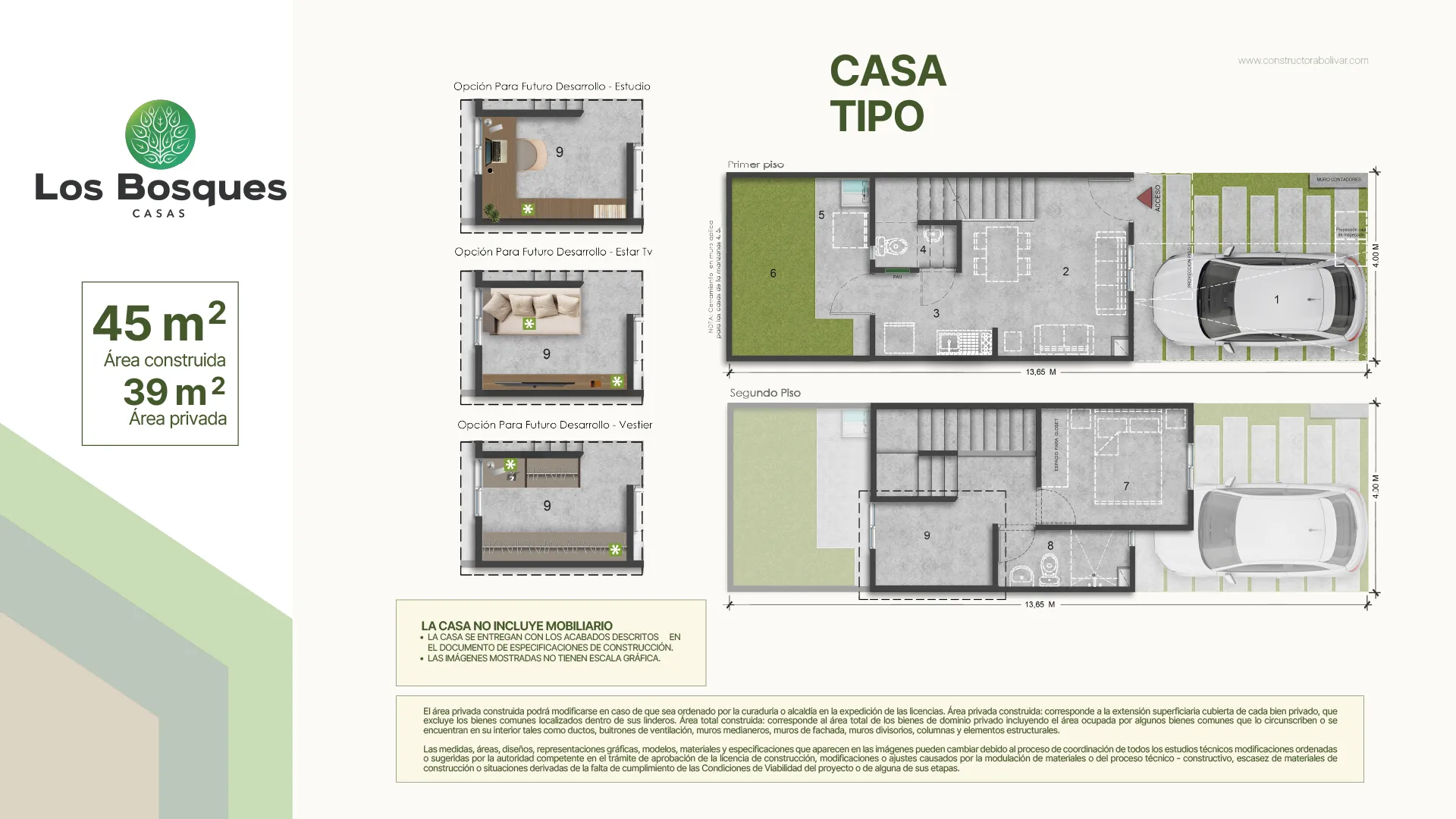 Casa Tipo 45