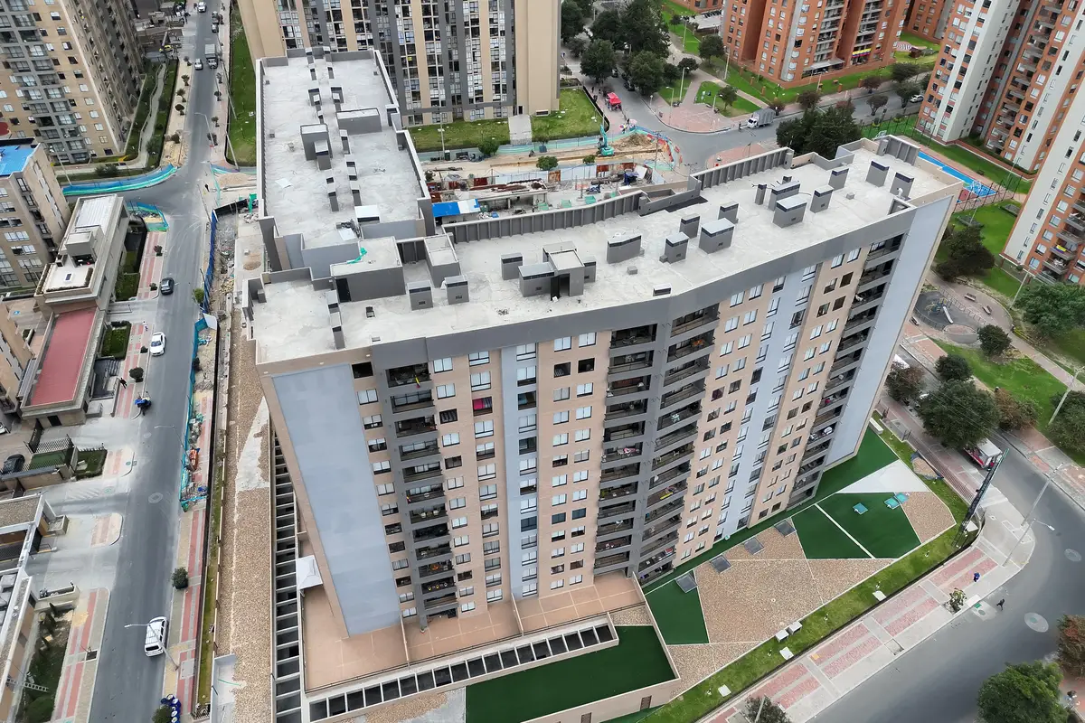 Foto del proyecto Álamo Veramonte en avance de obra junio de 2026