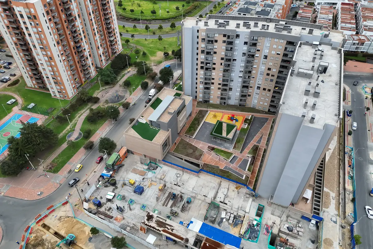 Foto del proyecto Álamo Veramonte en avance de obra junio de 2026