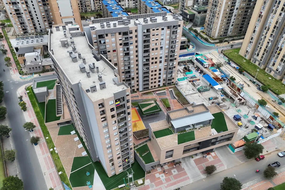 Foto del proyecto Álamo Veramonte en avance de obra junio de 2026