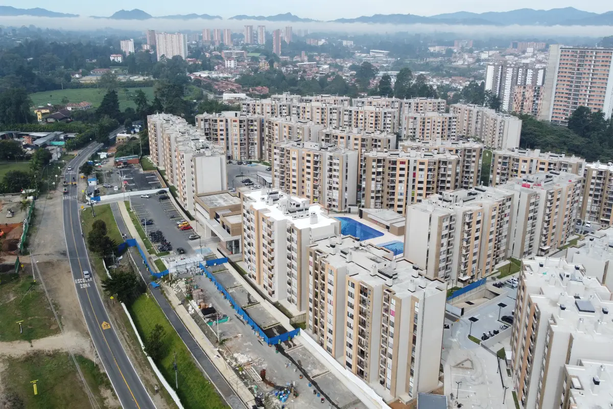 Foto de avance de obra junio de 2026 del Proyecto Bosque Robledal
