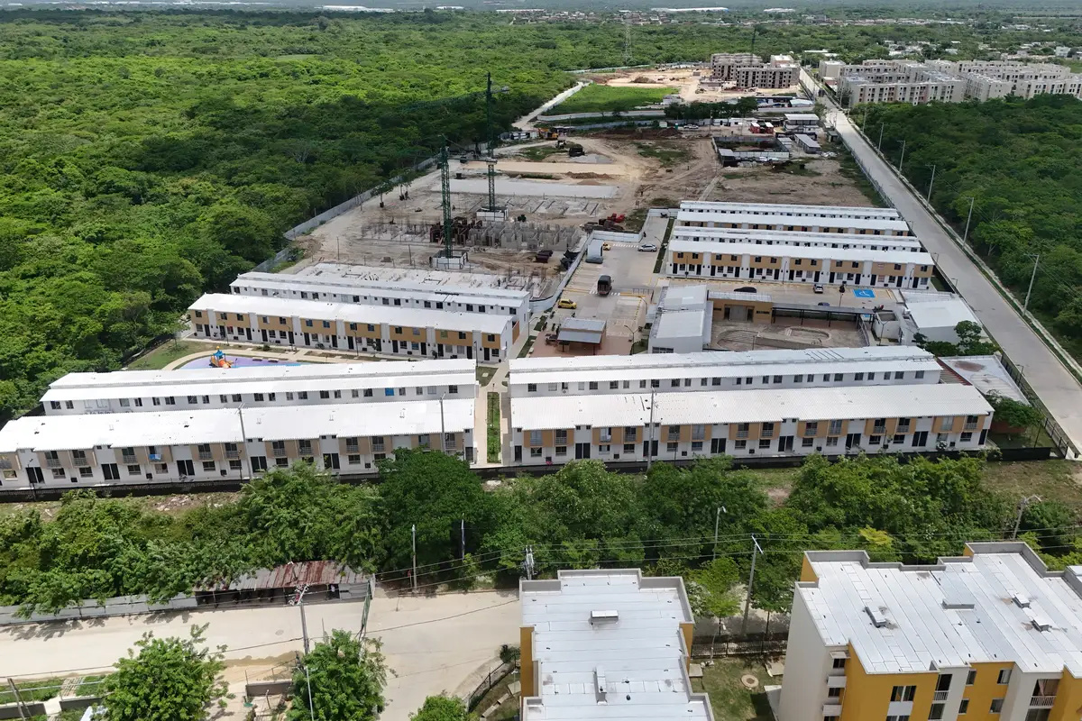 Foto del proyecto Casas de Portobelo en avance de obra junio de 2026