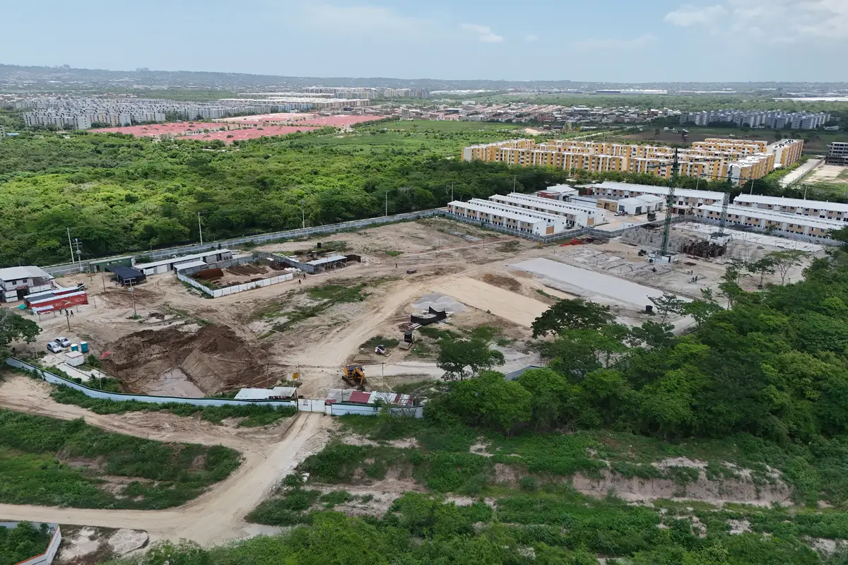 Foto del proyecto Casas de Portobelo en avance de obra junio de 2026