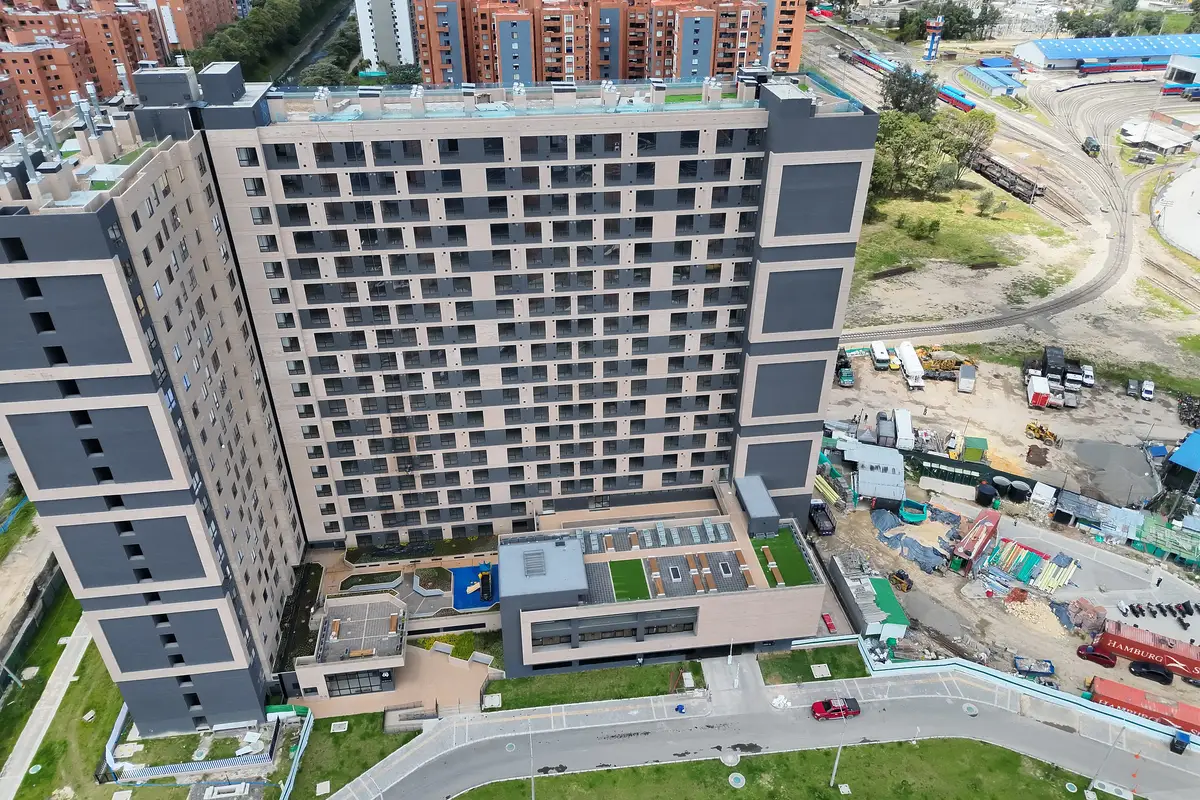Foto del proyecto Central 68 en avance de obra junio de 2026