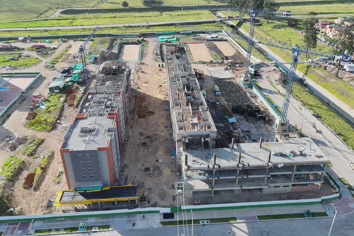 Foto del proyecto Rosa Violeta en avance de obra junio de 2026